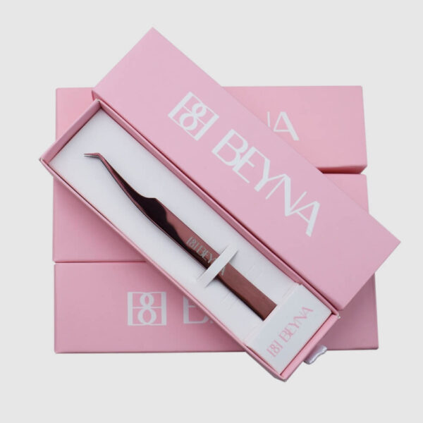 Pinza B-02 extensiones de pestañas beyna beauty academy