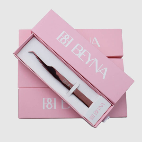 Pinza B-02 Nano extensiones de pestañas beyna beauty academy