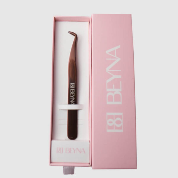 Pinza B-03 Nano extensiones de pestañas beyna beauty academy